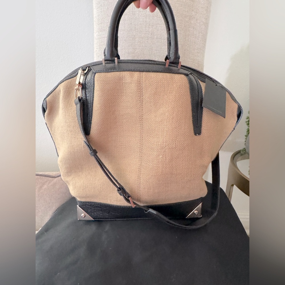 Alexander Wang Large Emile Burlap Tote Bag